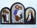 Szent Antal, J�zsef �s Rita<br> (16K)